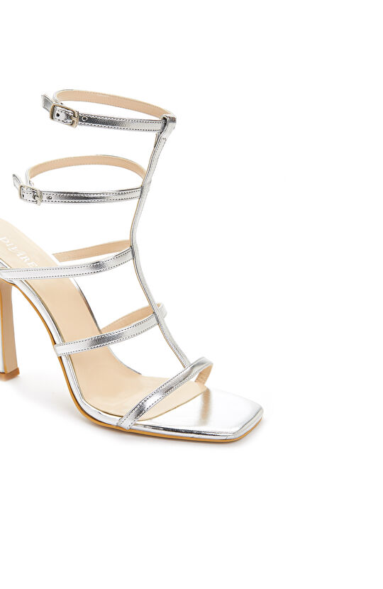 Silver Bantlı Kadın Sandalet