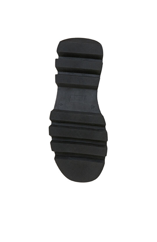 Siyah Kadın Deri Bot