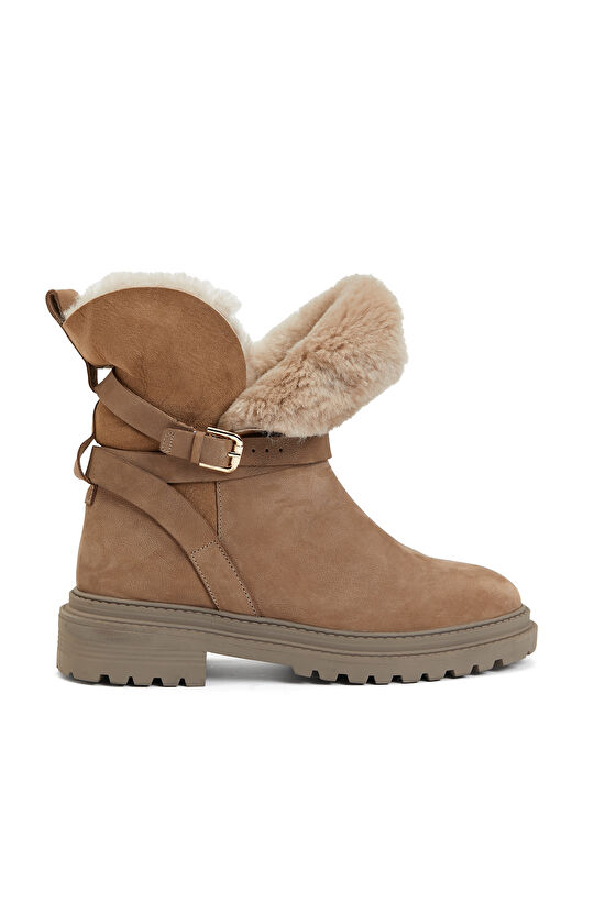 Vizon Kadın Deri Bot