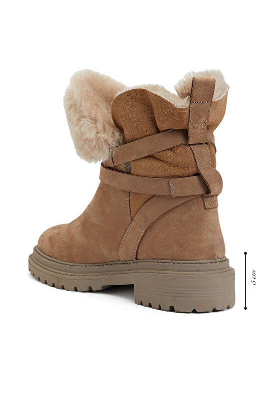 Vizon Kadın Deri Bot