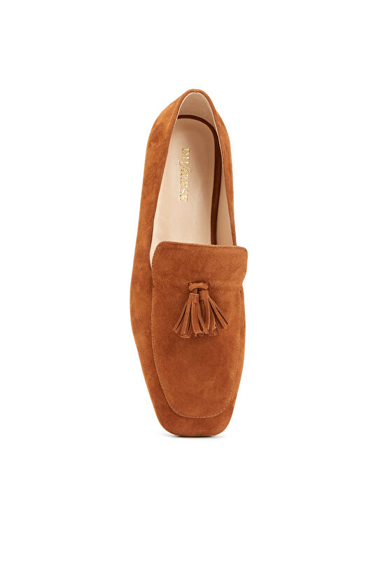 Taba Kadın Deri Loafer