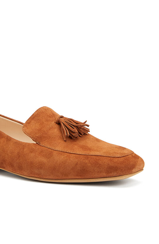 Taba Kadın Deri Loafer