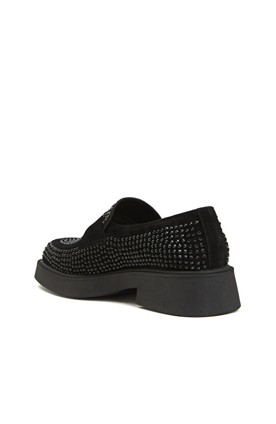 Siyah Kadın Loafer