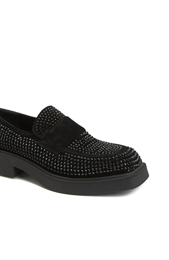 Siyah Kadın Loafer