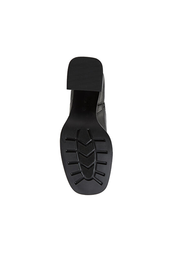 Siyah Kadın Deri Bot