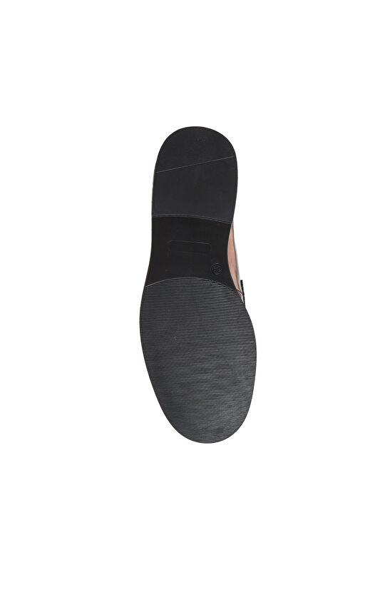 Bordo Kadın Deri Loafer