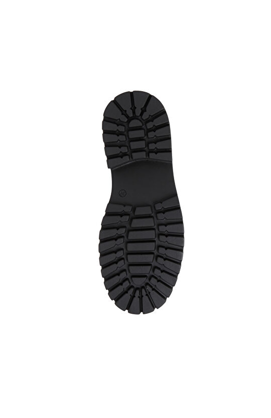 Siyah Kadın Deri Chelsea Bot 