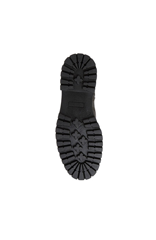 Antrasit Kadın Deri Bot