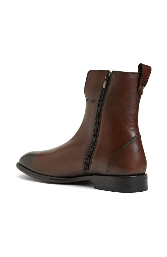 Kahverengi Erkek Deri Bot