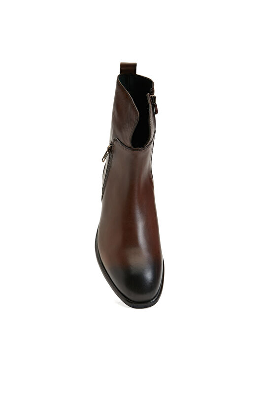 Kahverengi Erkek Deri Bot