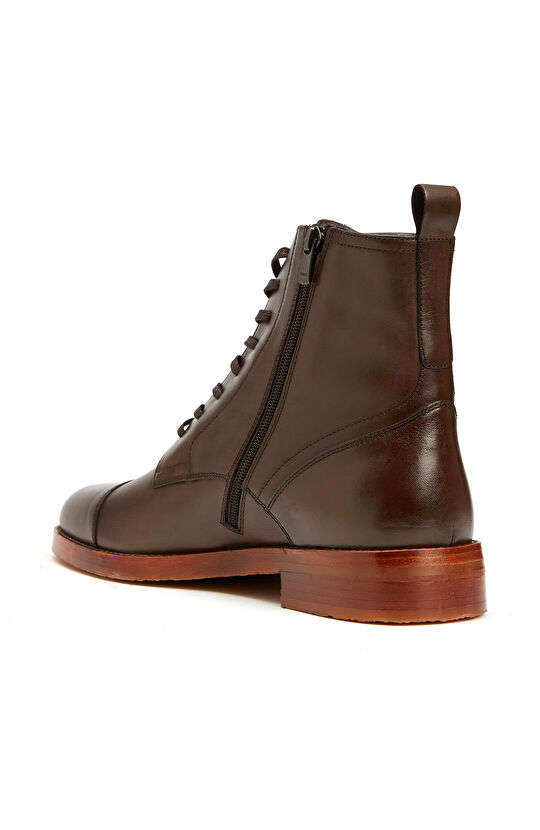 Kahverengi Erkek Deri Bot