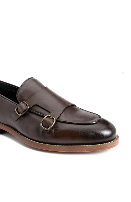 Kahverengi Erkek Deri Ayakkabı