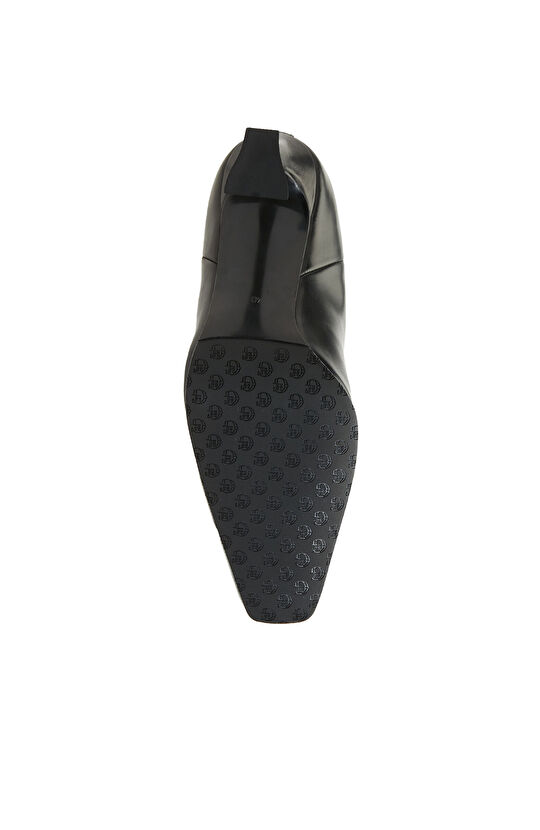 Siyah Kadın Deri Bot