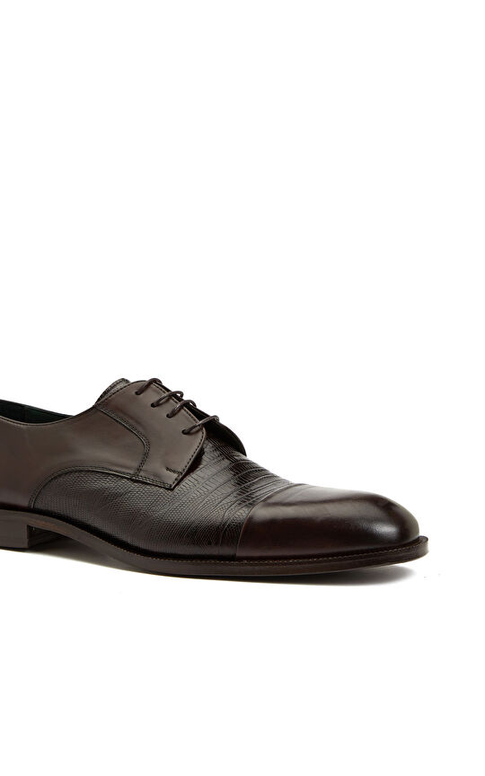 Kahverengi Erkek Deri Ayakkabı