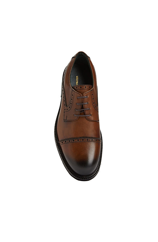 Kahverengi Erkek Deri Ayakkabı