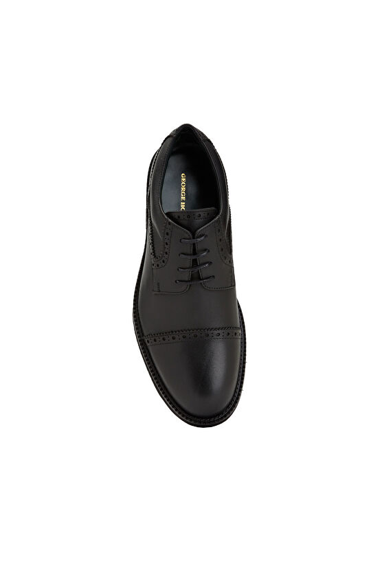 Siyah Erkek Deri Ayakkabı