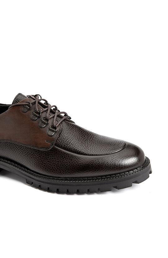 Kahverengi Erkek Deri Ayakkabı