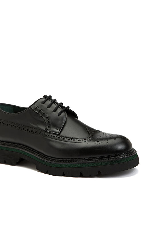 Siyah Erkek Deri Ayakkabı