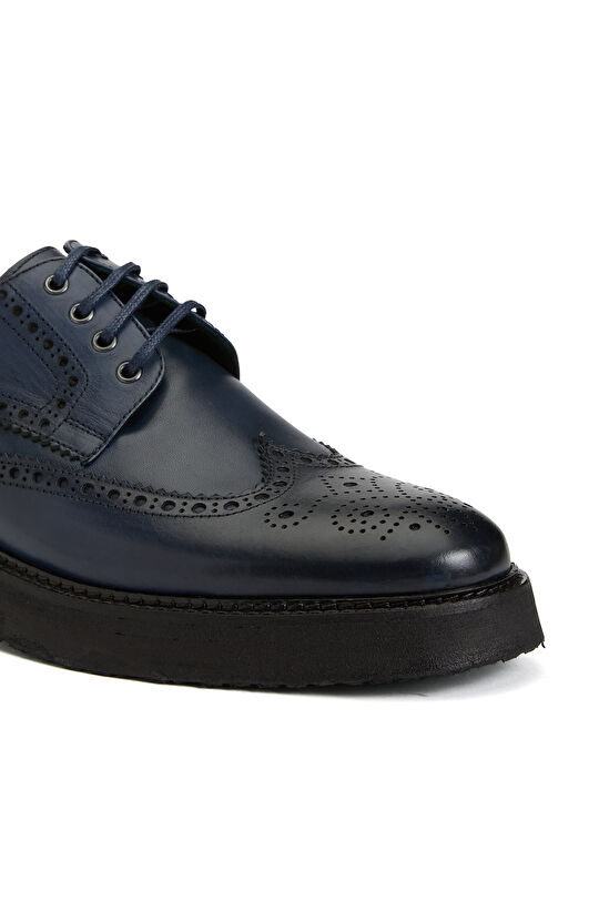 Lacivert Erkek Deri Ayakkabı