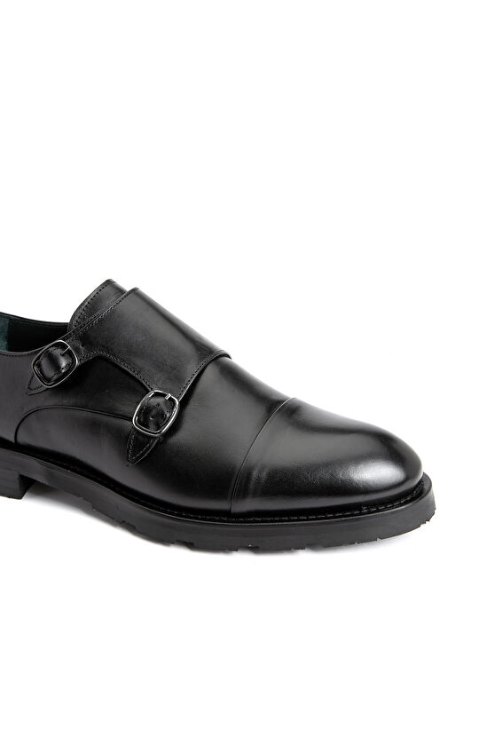 Siyah Erkek Deri Ayakkabı