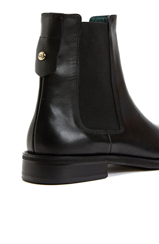 Siyah Kadın Deri Bot