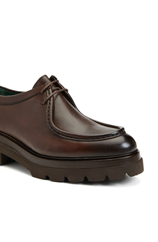 Kahverengi Kadın Loafer Ayakkabı