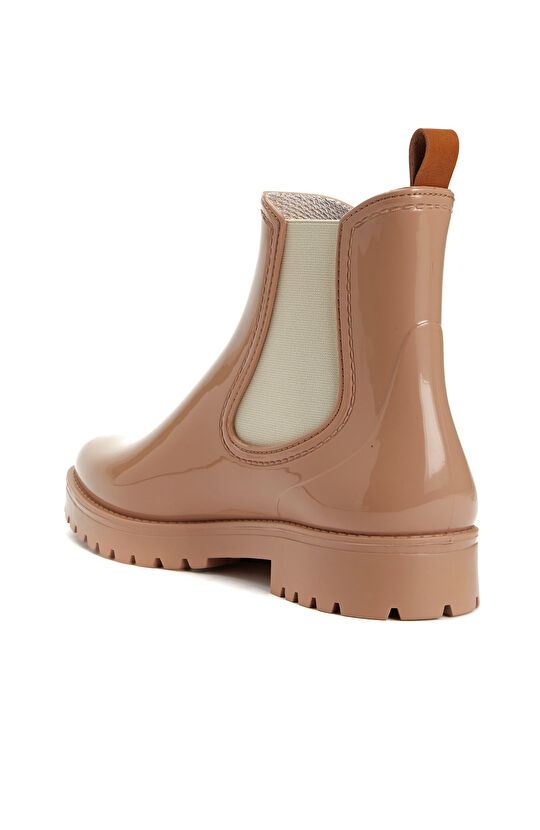 Pudra Rengi Kadın Yağmur Botu