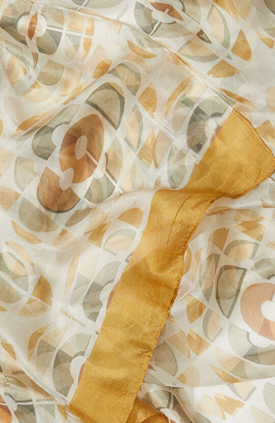 Renkli Kadın İpek Fular