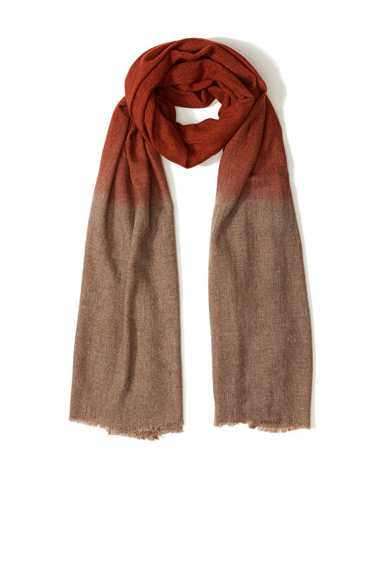 Renkli Kadın Yün Şal