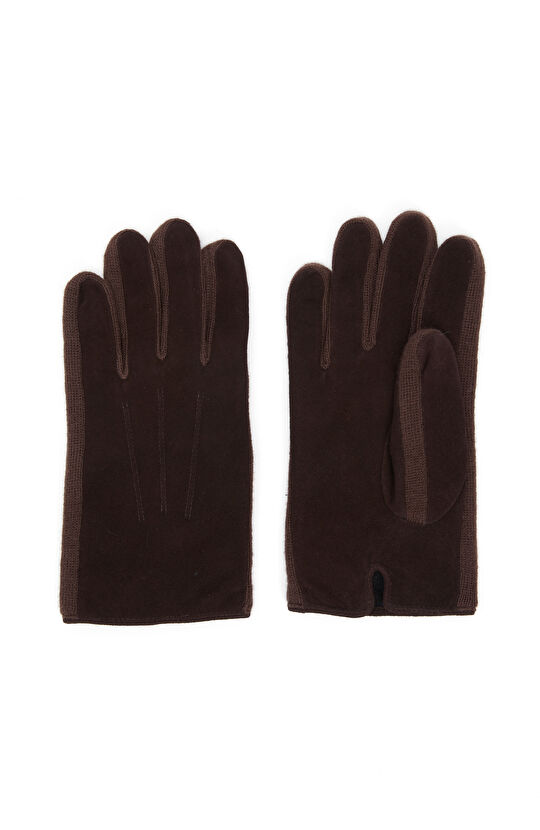 Kahverengi Erkek Deri Eldiven