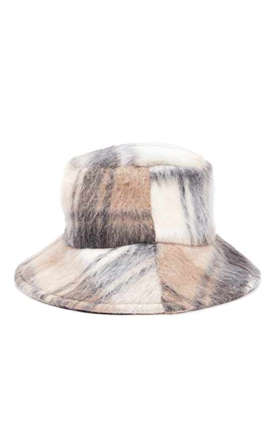 Kahverengi Kadın Bucket Şapka