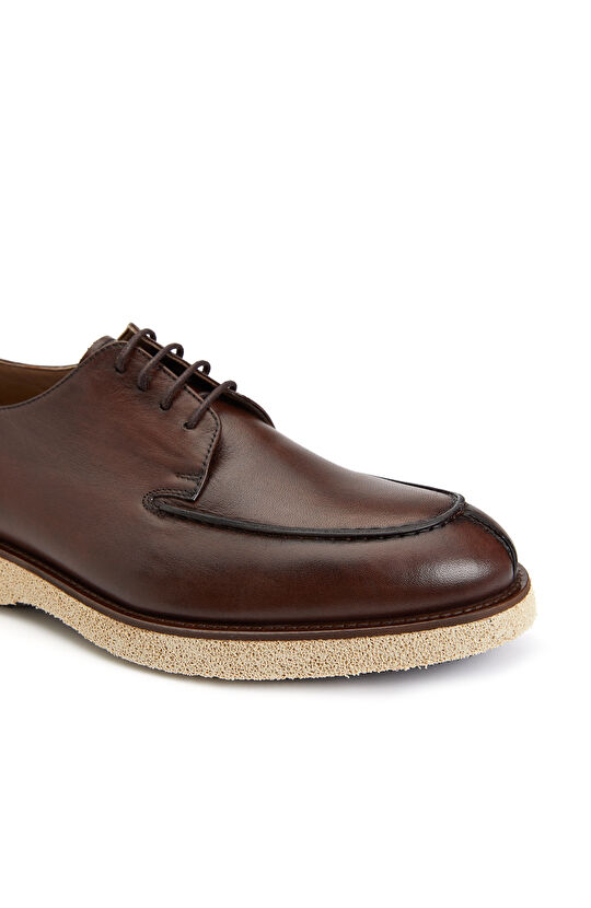 Kahverengi Erkek Deri Ayakkabı