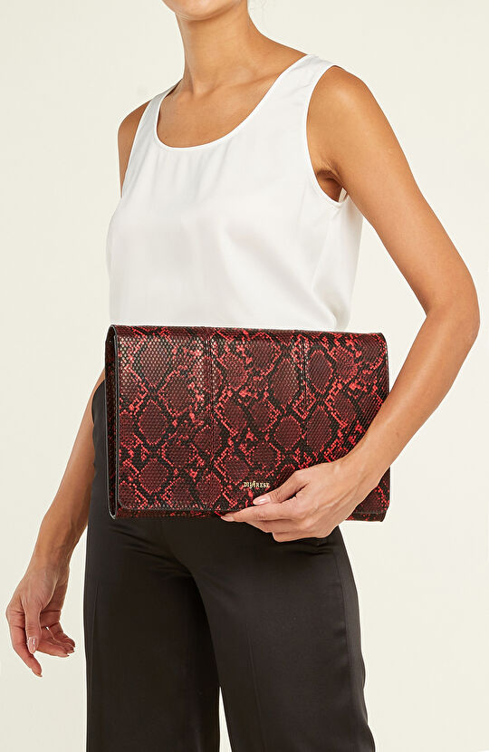 Kırmızı Kadın  Çanta