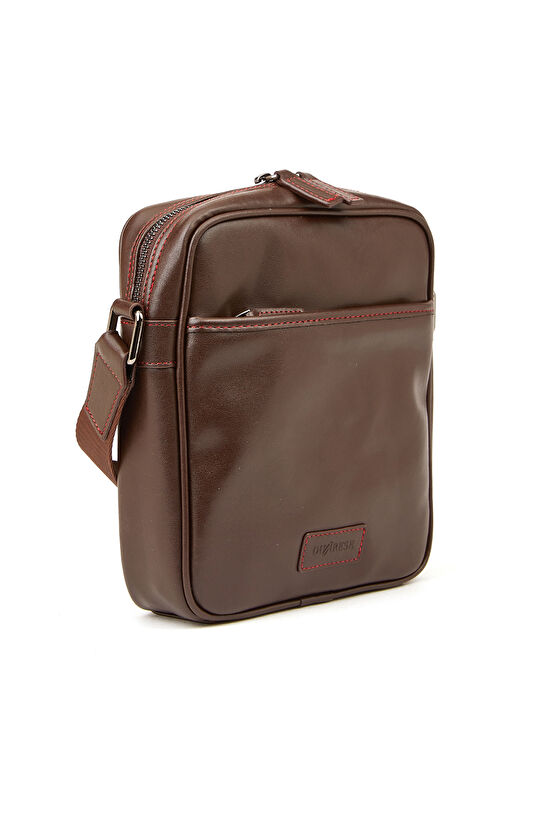 Kahverengi Erkek Postacı Çanta
