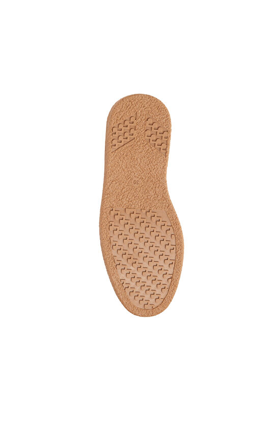 Taba Kadın Süet Loafer