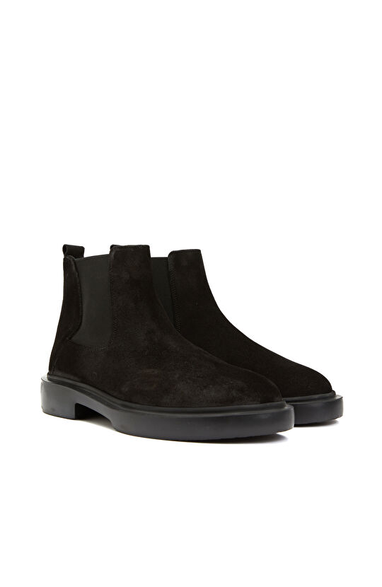 Siyah Erkek Süet Bot