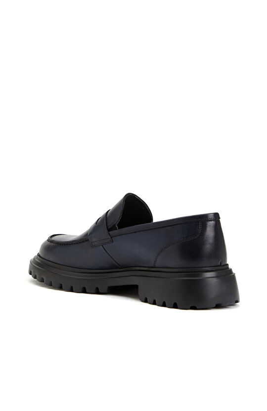 Lacivert Erkek Loafer