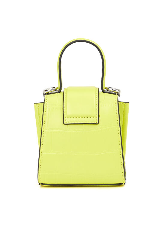 Yeşil Kroko Kadın Postacı Çanta