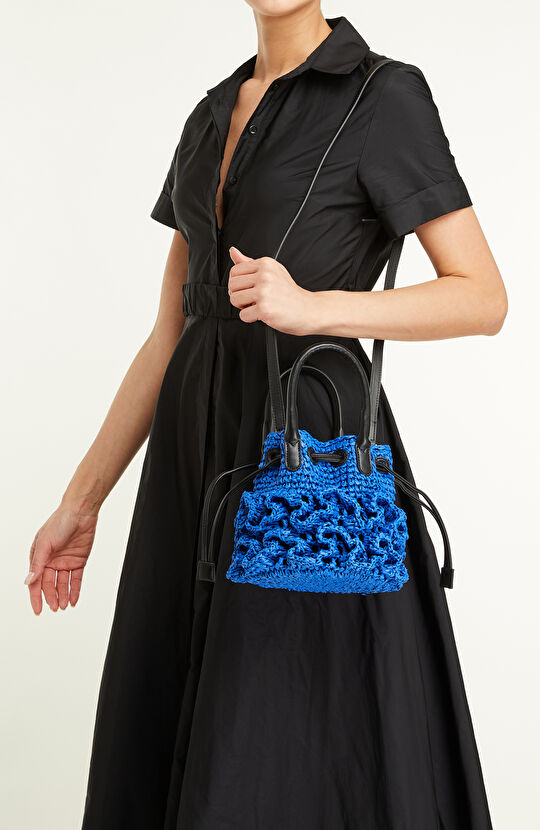 Saks Kadın Hasır Çanta