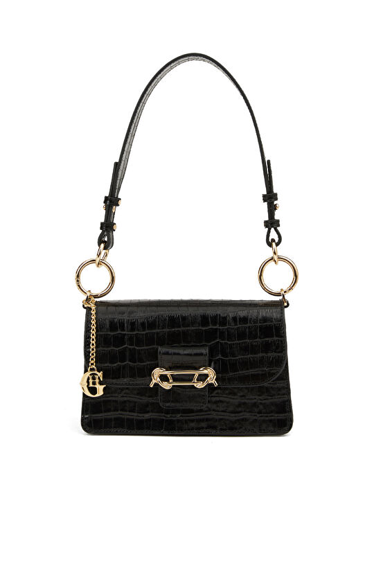 Siyah Kadın Deri Çanta