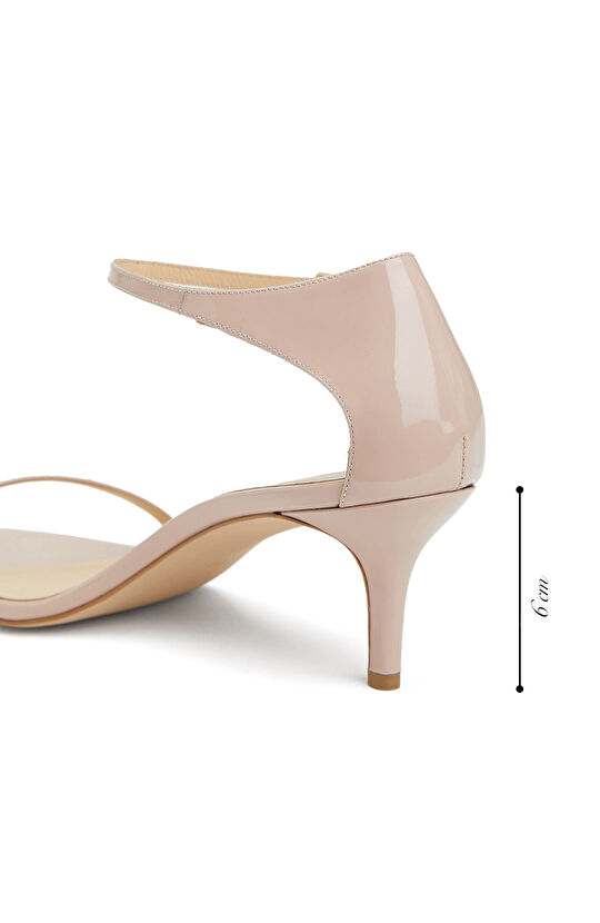 Nude Kadın Deri Sandalet