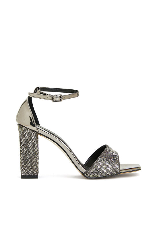 Platin Kadın Sandalet