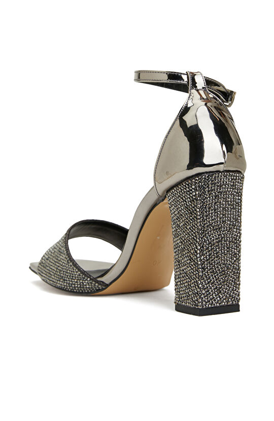 Platin Kadın Sandalet