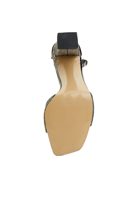 Platin Kadın Sandalet