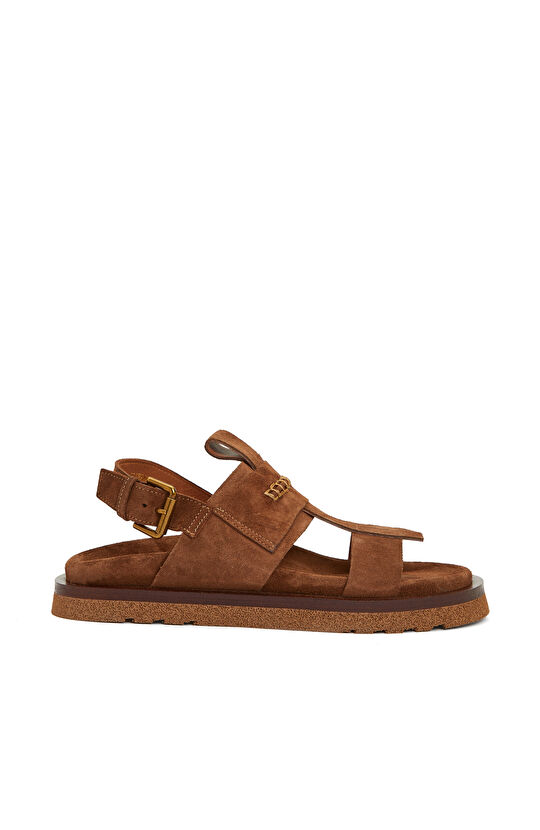 Taba Kadın Deri Sandalet