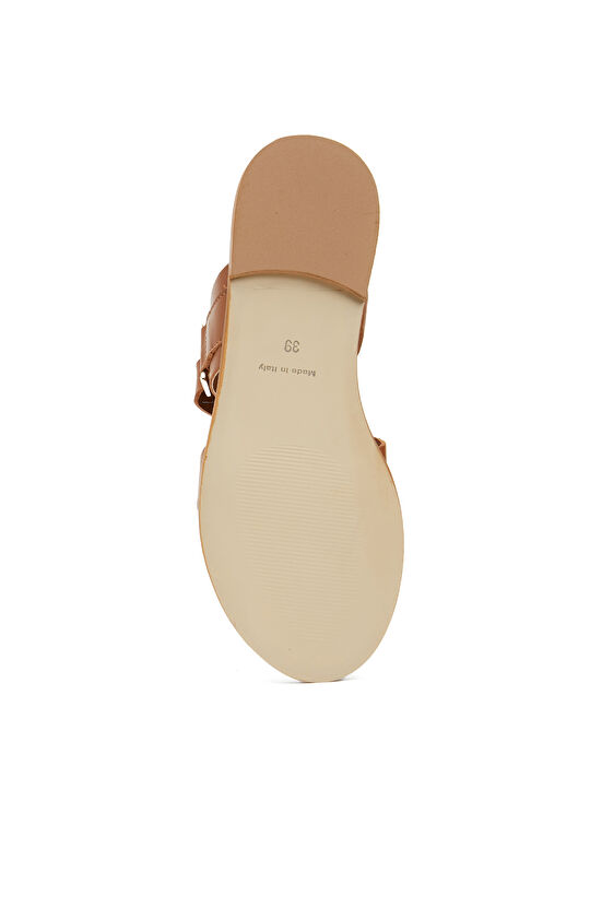 Taba Kadın Deri Terlik