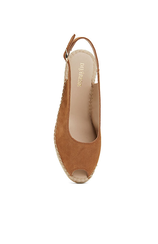 Taba Kadın Deri Espadril