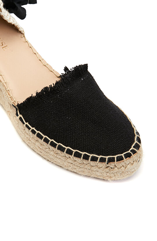 Siyah Kadın Espadril