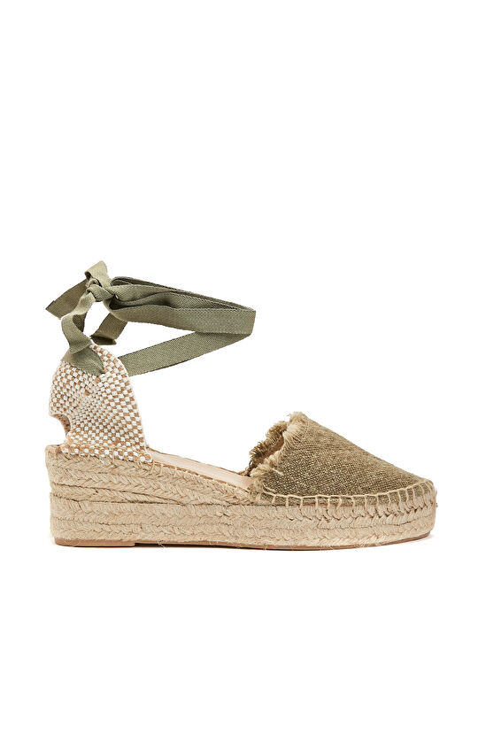 Haki Kadın Espadril