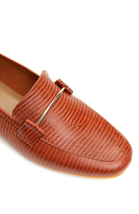 Taba Kadın Deri Loafer